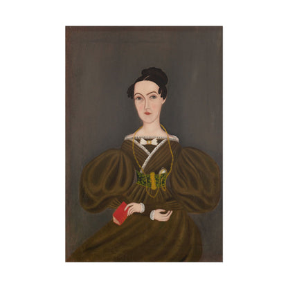 Woman with Butterfly Tie