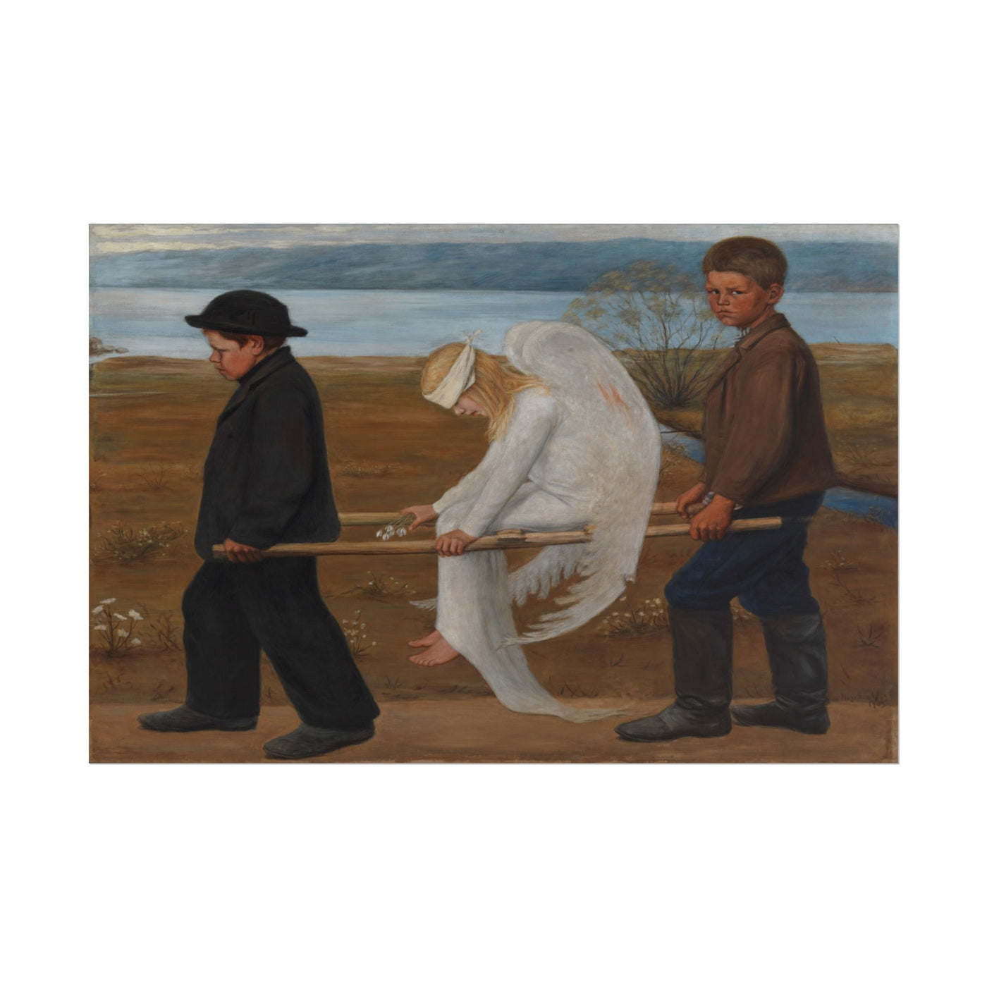 The Wounded Angel 18″×12″