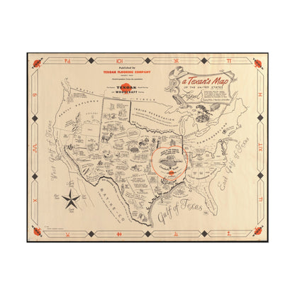 A Texan’s Map of the United States of Texas