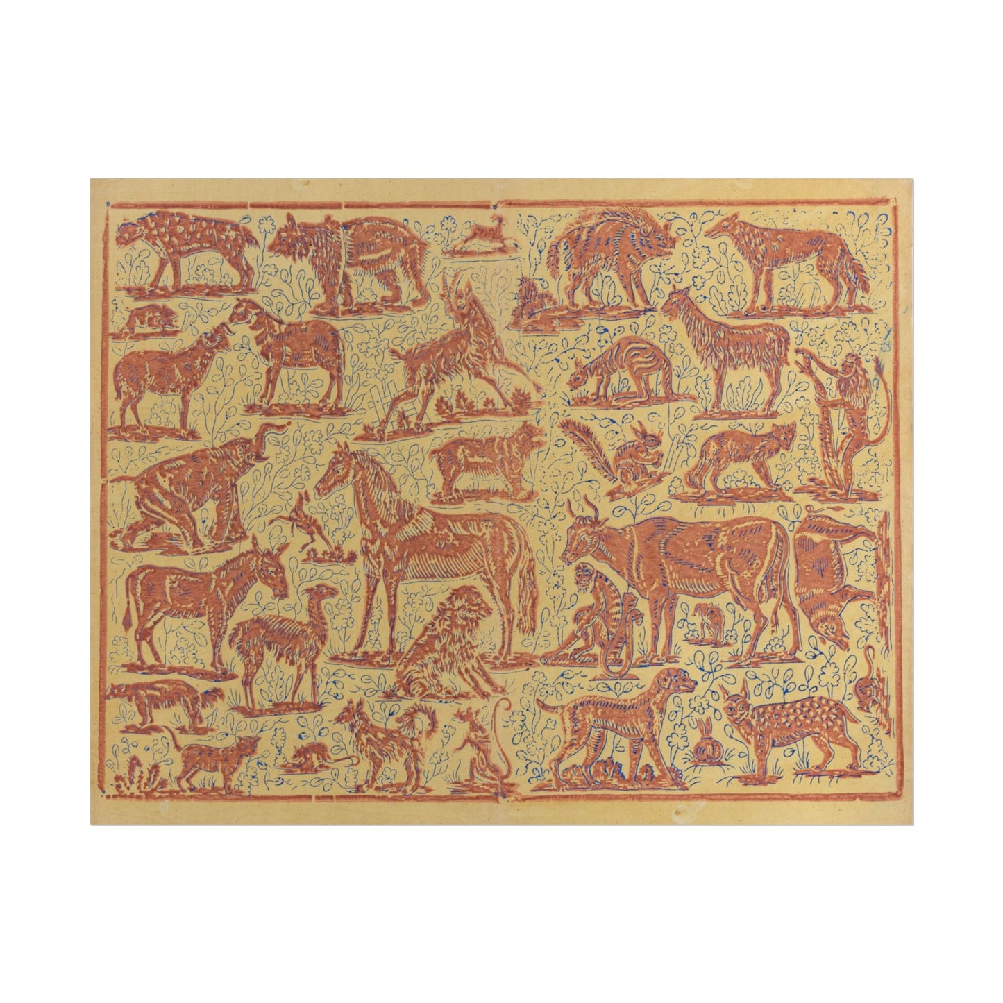 Animal Pattern Book Cover Art