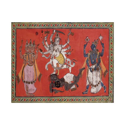 Shiva Performing the Dance of Bliss