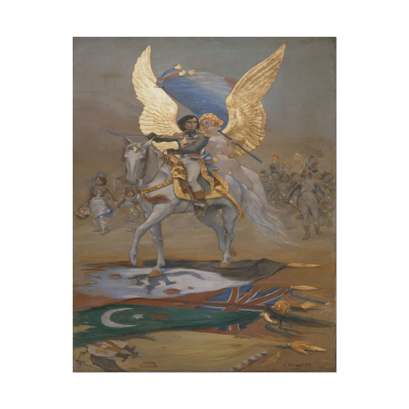 À Bonaparte 11″×14″
