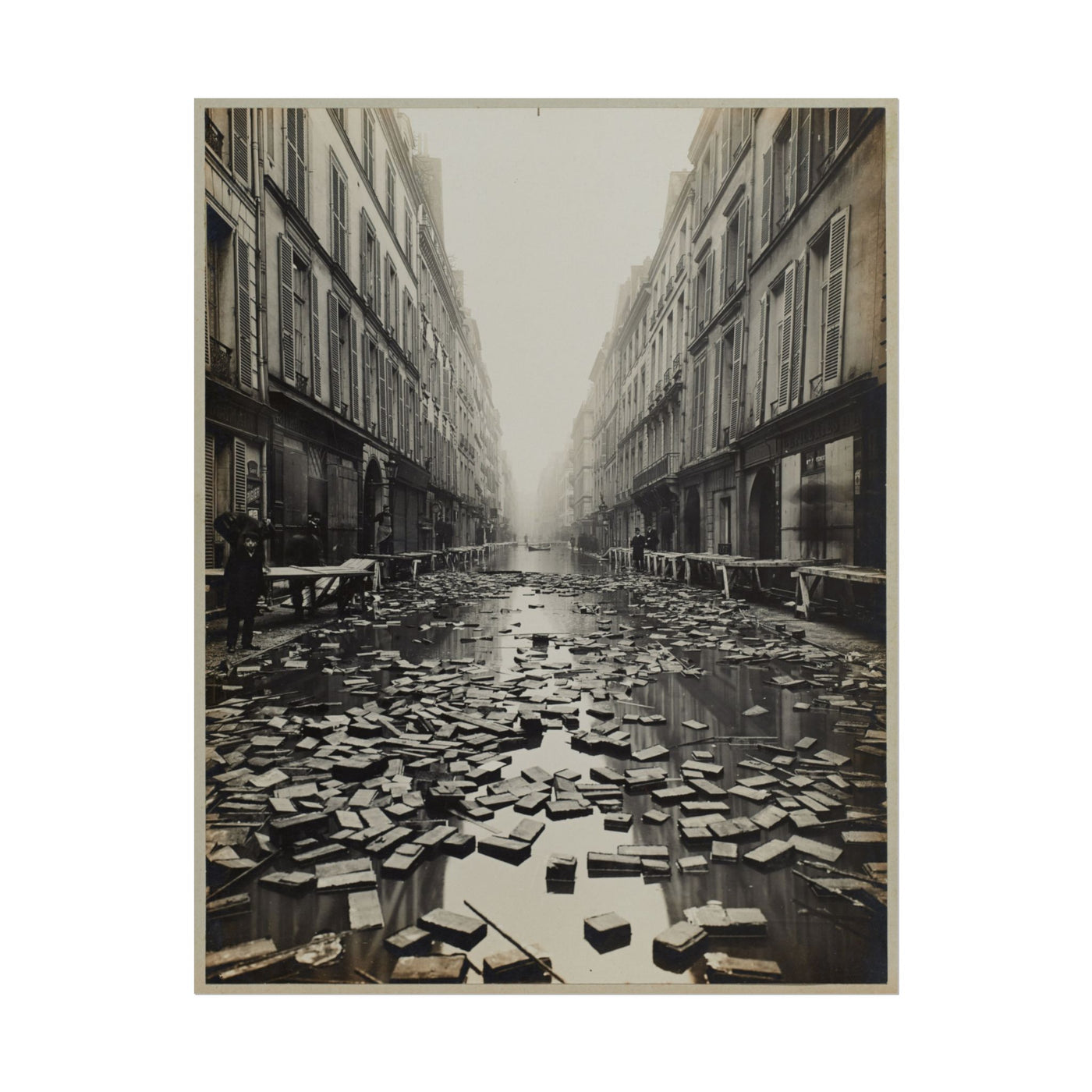 Flooding of the Seine 11″×14″