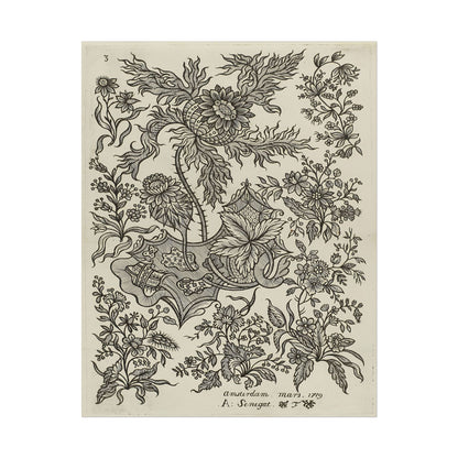 Textile Art poster by Alexander Senegat - 11x14 inch print