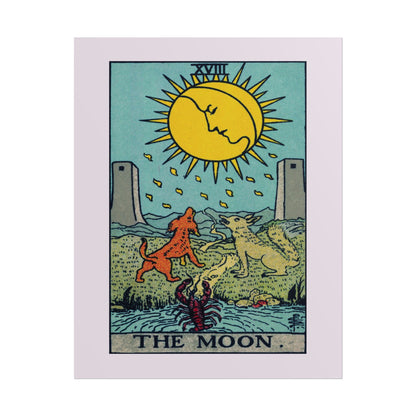 The Moon - Tarot Card poster by Anheuser Busch - 11x14 inch print