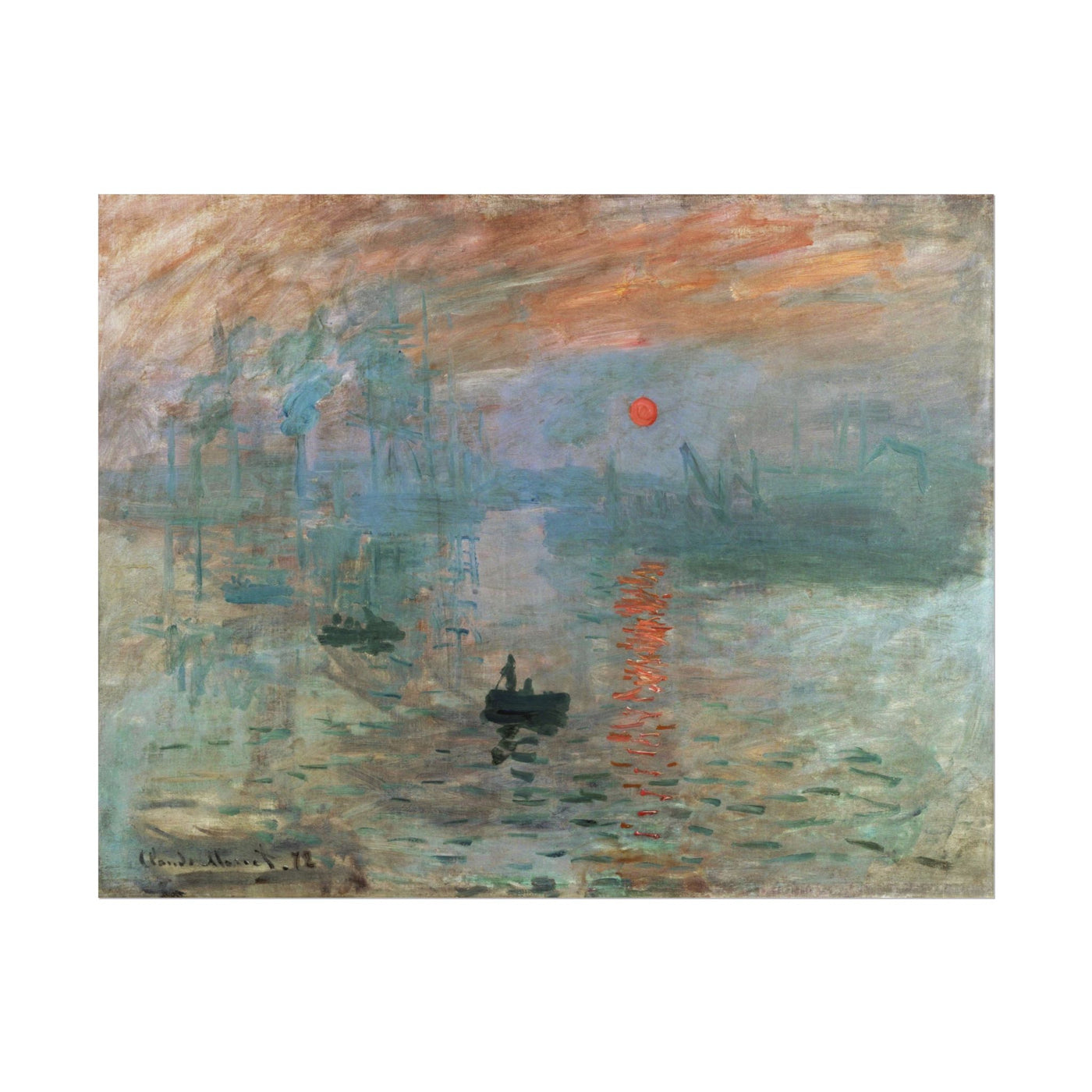 Impression, Sunrise 14″×11″