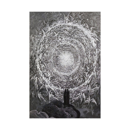 The White Rose poster by Gustave Dore  - 16x24 inch poster print