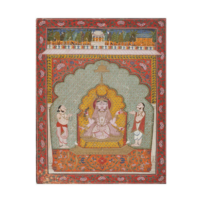 Durga Being Worshipped