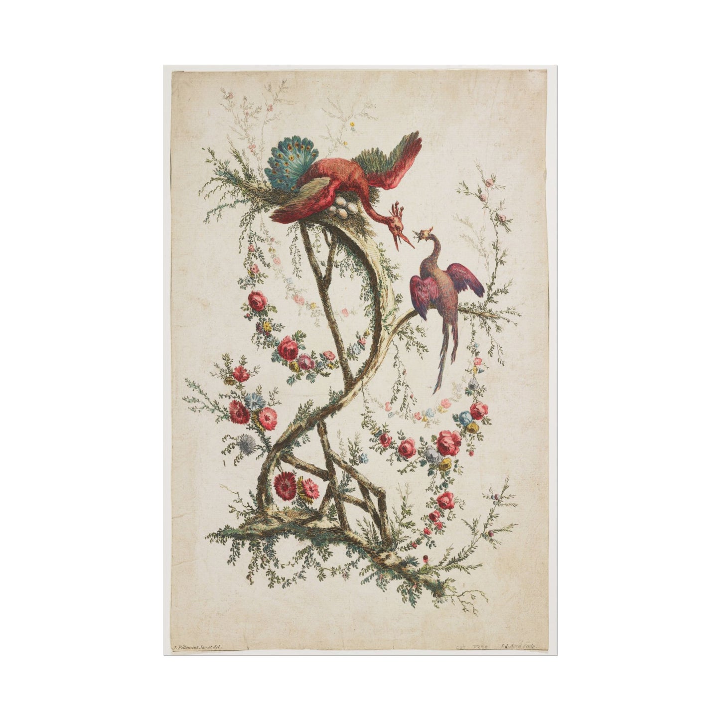 Chinoiserie Flowers and Birds