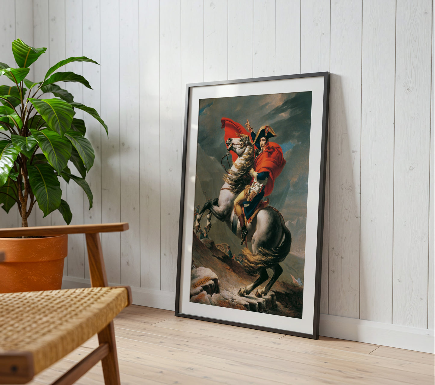 Napoleon Crossing the Alps Print