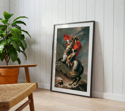 Napoleon Crossing the Alps Print
