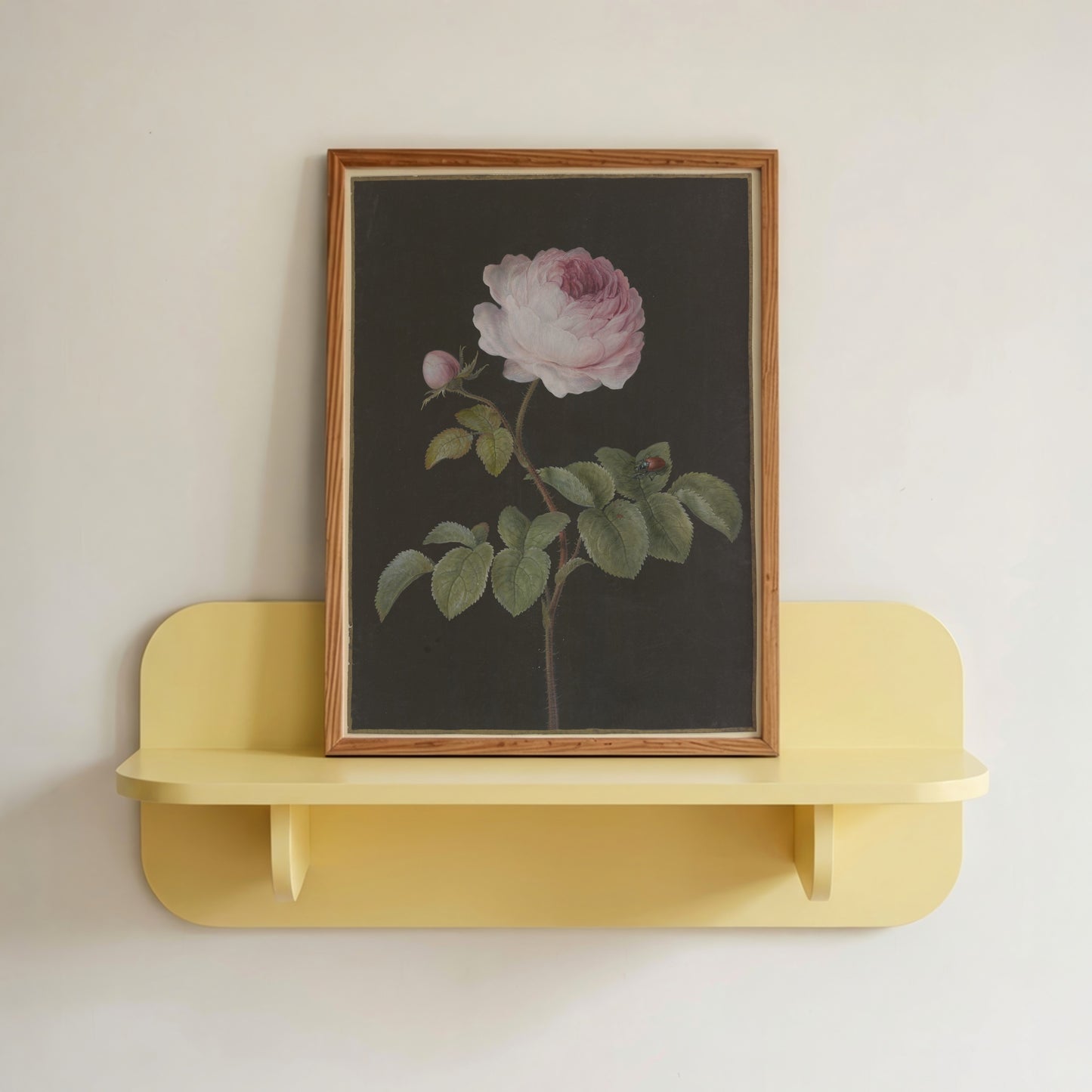 Vintage Rose with Beetle