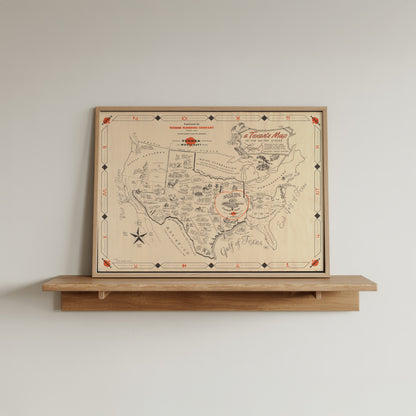 A Texan’s Map of the United States of Texas