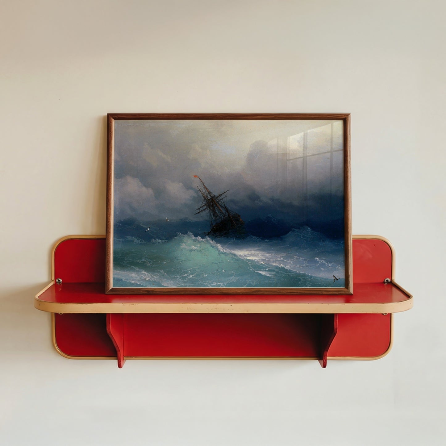 Ship on a Stormy Sea