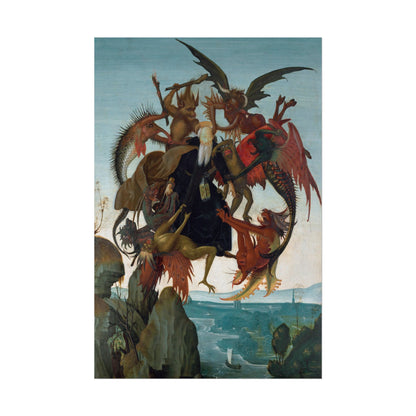 The Torment of Saint Anthony poster by Michelangelo Buonarroti - 24x36 inch wall art