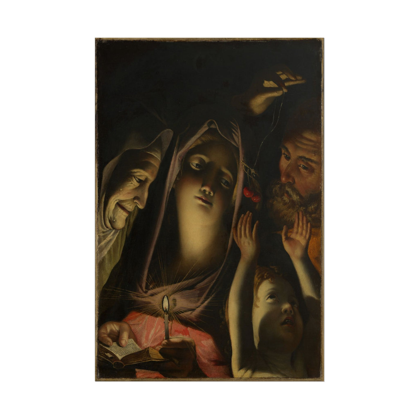 Holy Family with Saint Anne 12″×18″