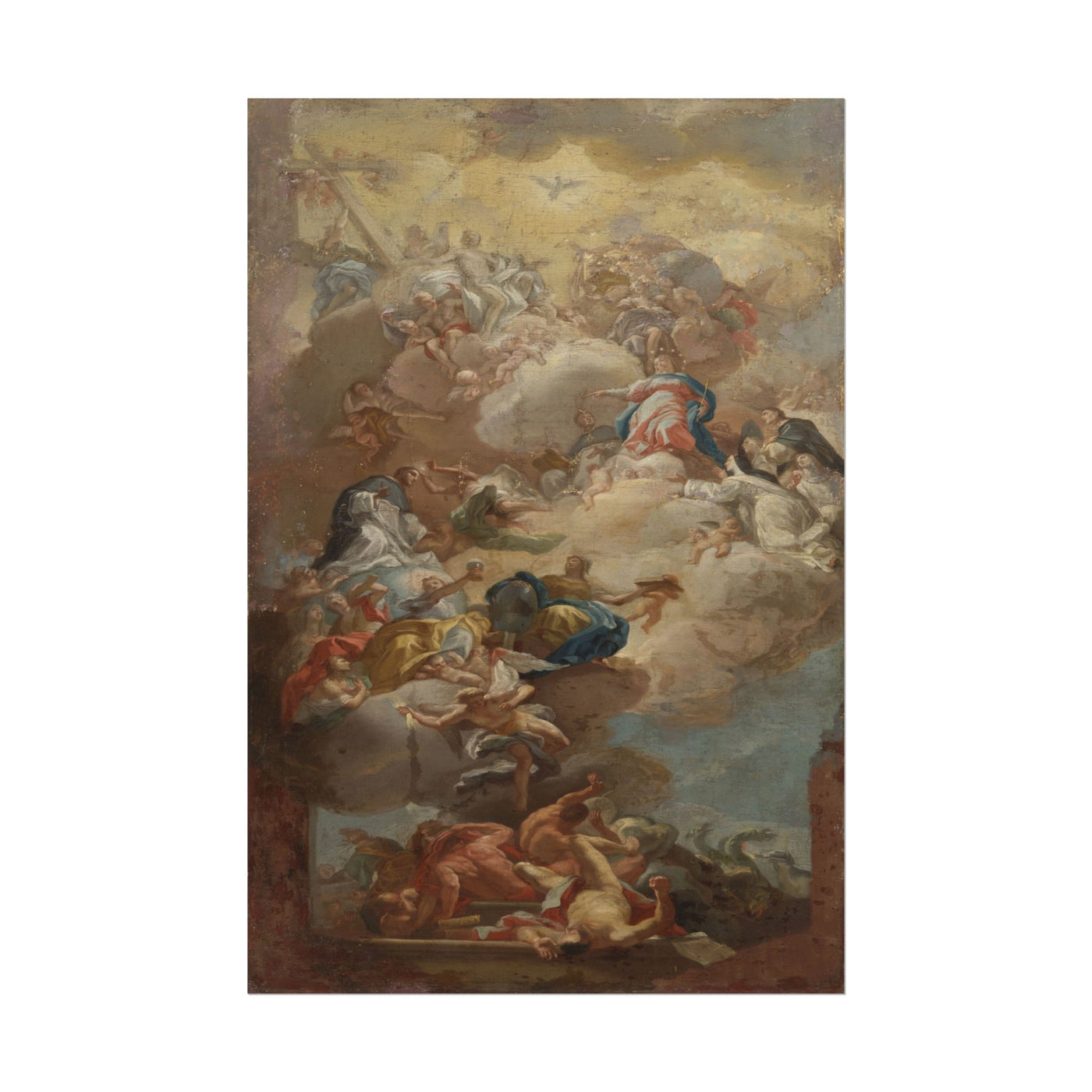 The Glorification of Saint Dominic 12″×18″
