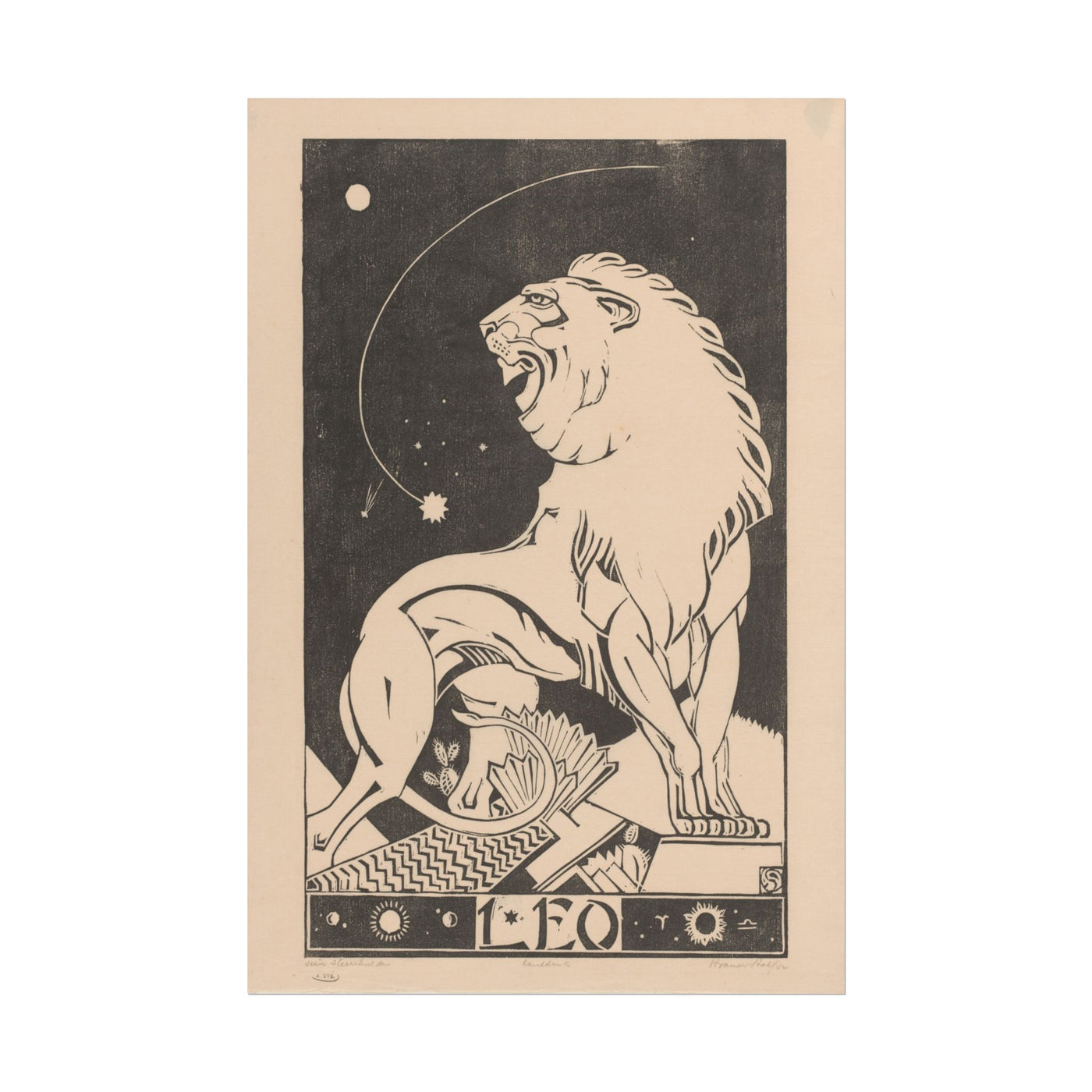 Constellation Leo 12″×18″