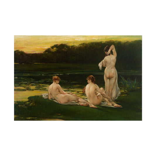 Serene Water Lilies Art Print