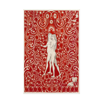 Adam and Eve and Sheep and Dove