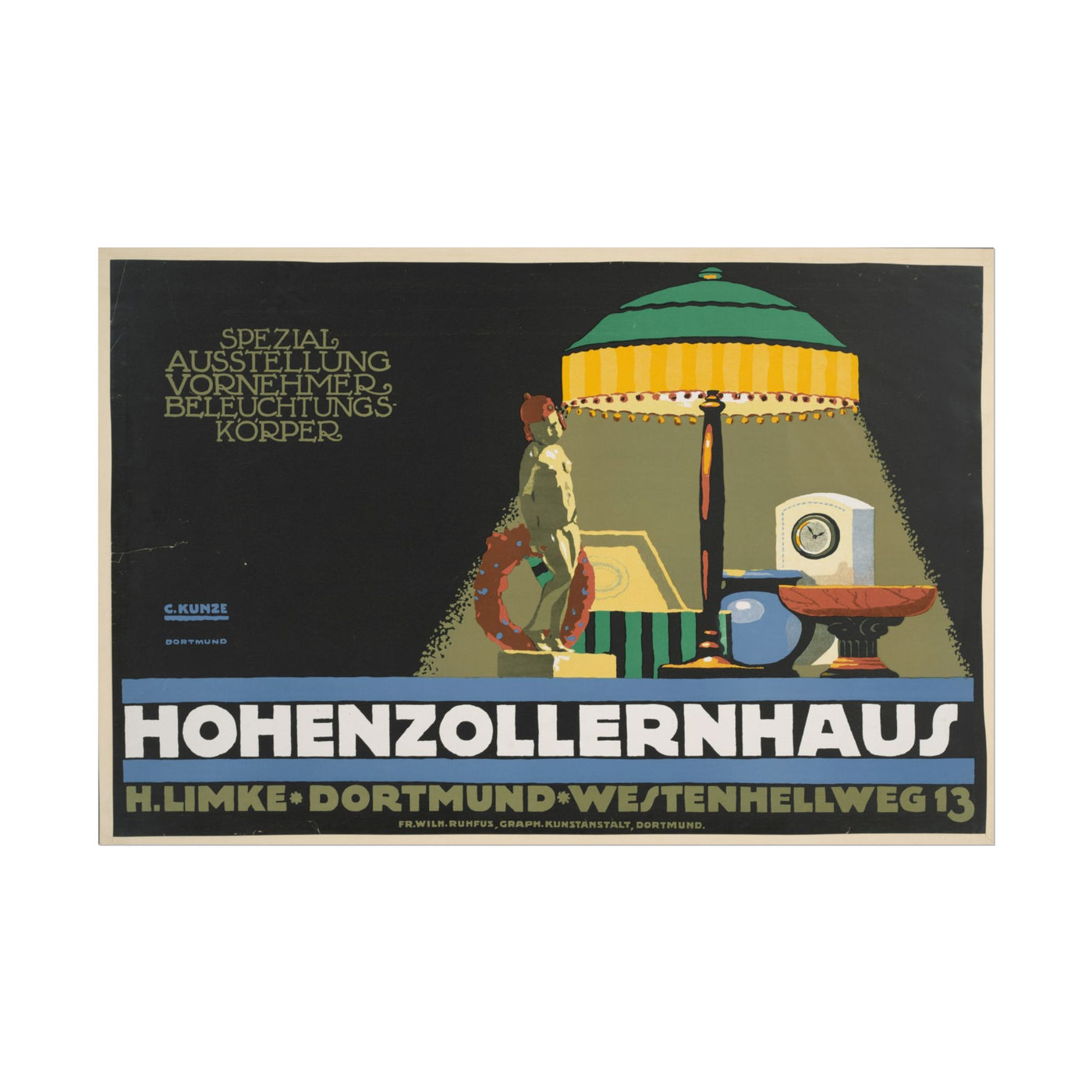 Hohenzollernhaus Art Print 18″×12″