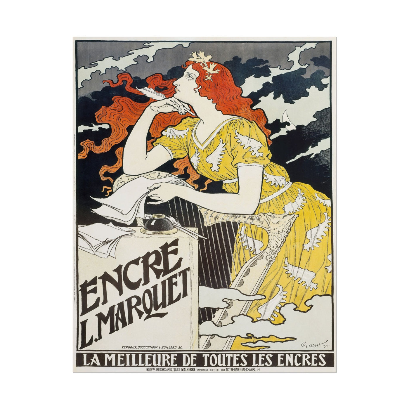 Encre L. Marquet 11″×14″