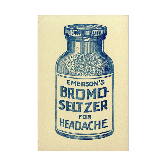 Emerson’s Bromo-Seltzer Advertisement
