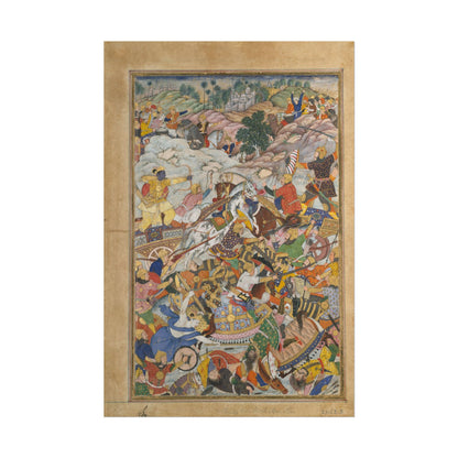 Krishna and Balarma Fighting the Enemy