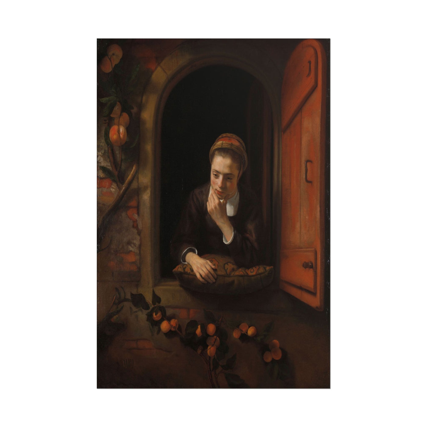 Girl at a Window 12″×18″