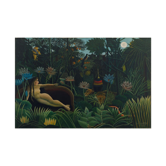 The Dream poster by Henri Rousseau  - 12x18 inch print