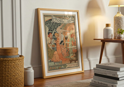 Christmas Art Print 1893