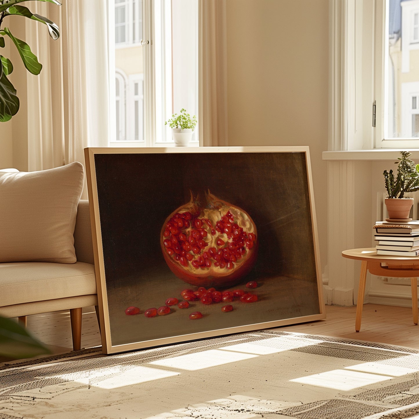 Pomegranate Still Life