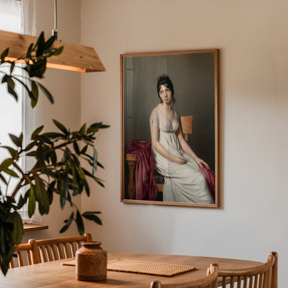 Portrait of a Young Woman in White