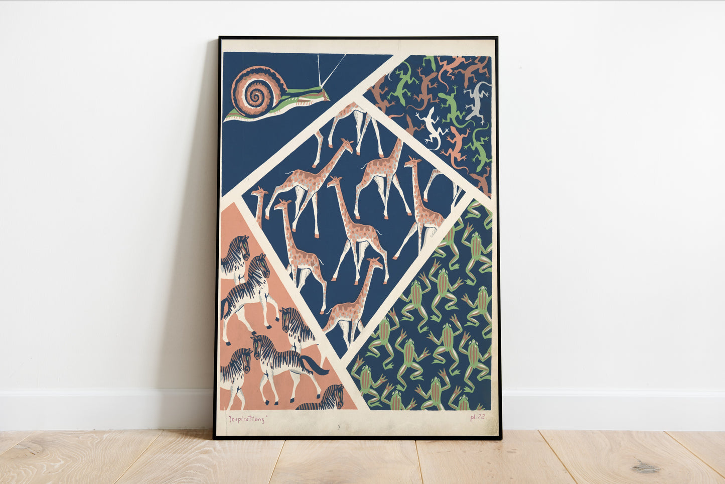 Vintage Animal Composition