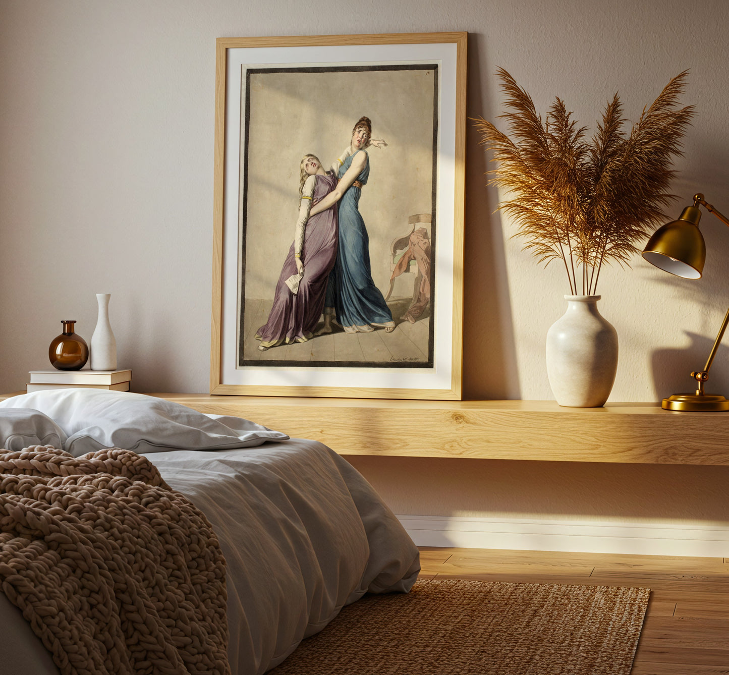 A Woman is Supporting Another Woman