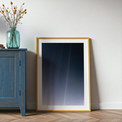 Pale Blue Dot - Voyager 1 poster by NASA - Neutral room decor with framed print
