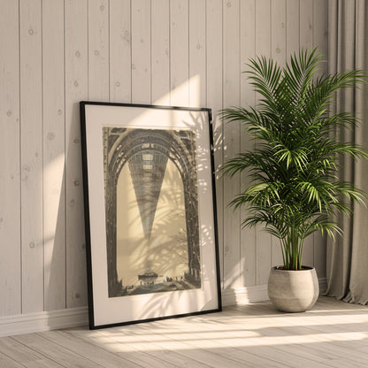 Black and White Bridge Print