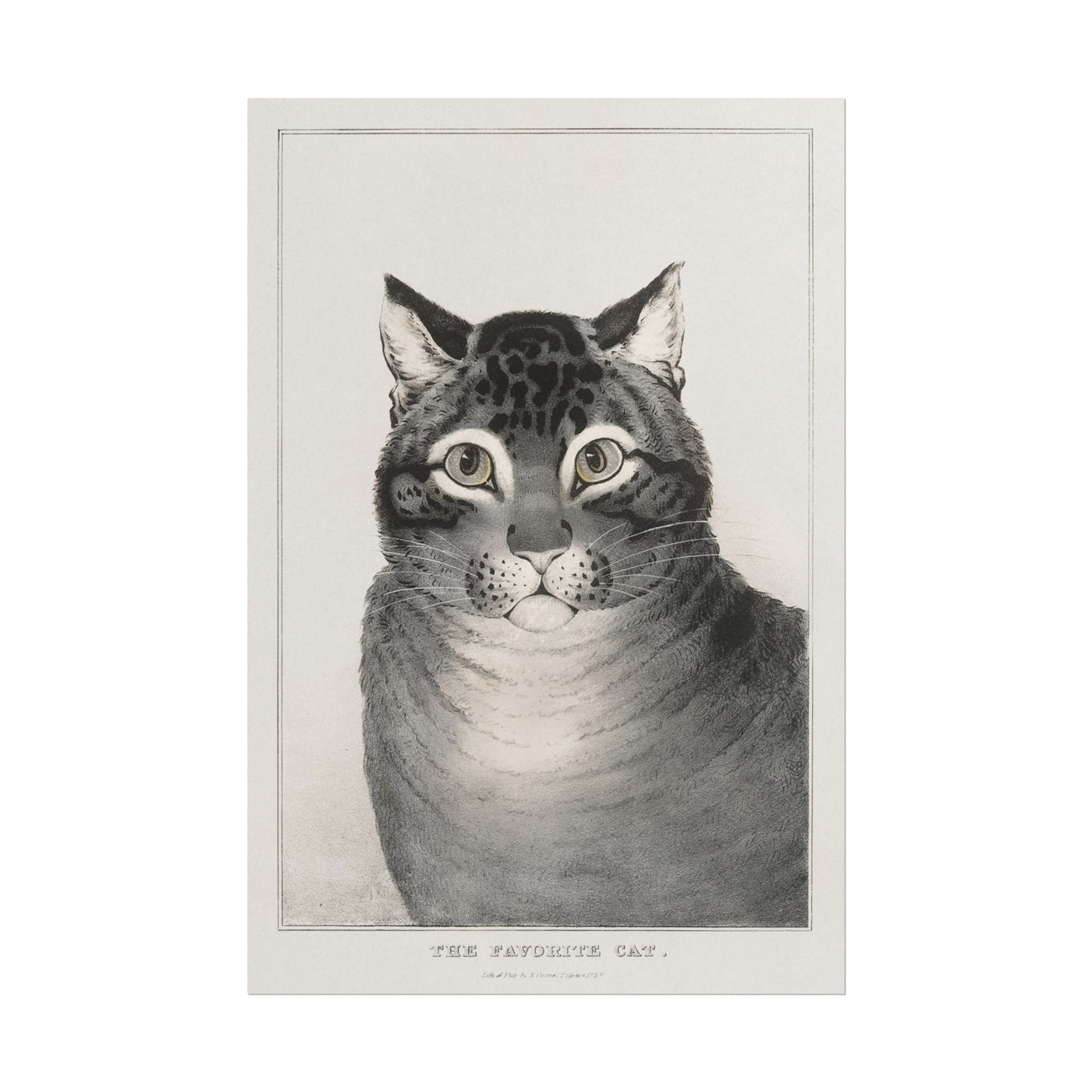 Japanese Cat 12″×18″