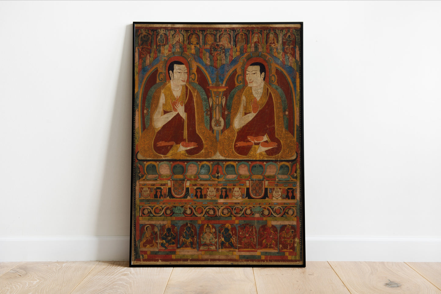 Portrait of Two Taklung Lamas