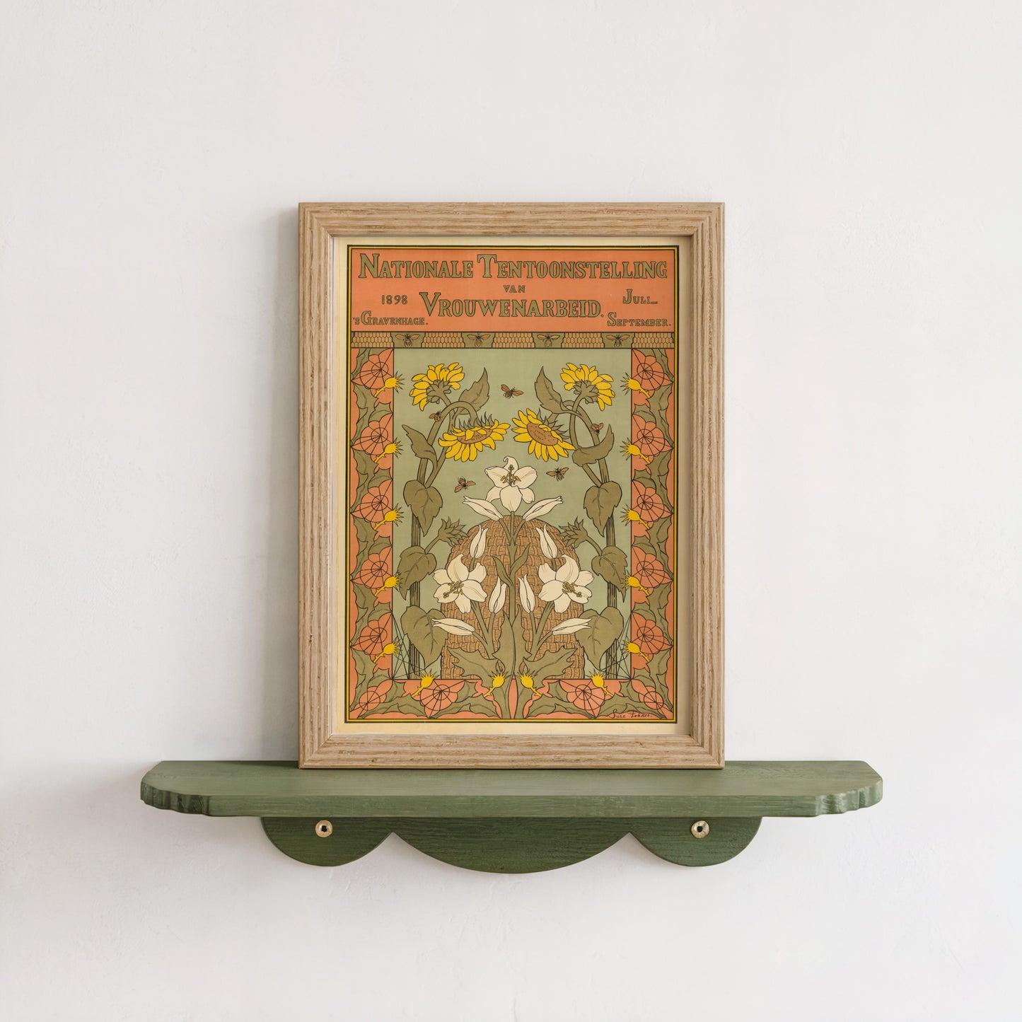 Vintage Women's Labor Exhibition Print