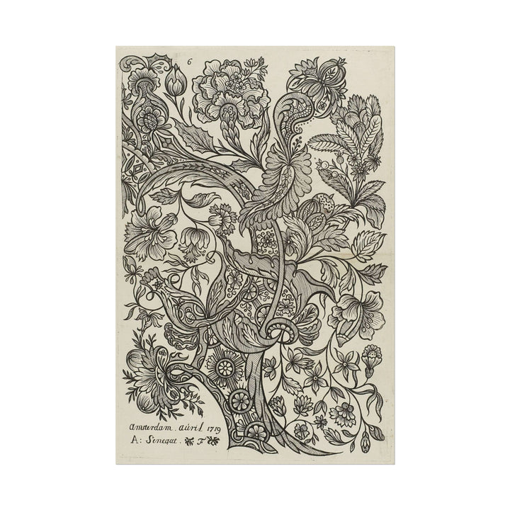 Textile Art poster by Alexander Senegat - 12x18 inch print