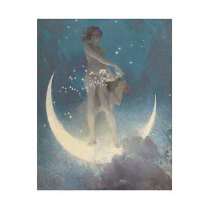Spring Scattering Stars poster by Edwin Blashfield  - 11x14 inch print