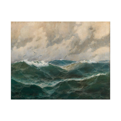 Maritime poster by Max Jensen  - 11x14 inch print