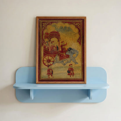 A King in an Elephant - Drawn Carriage