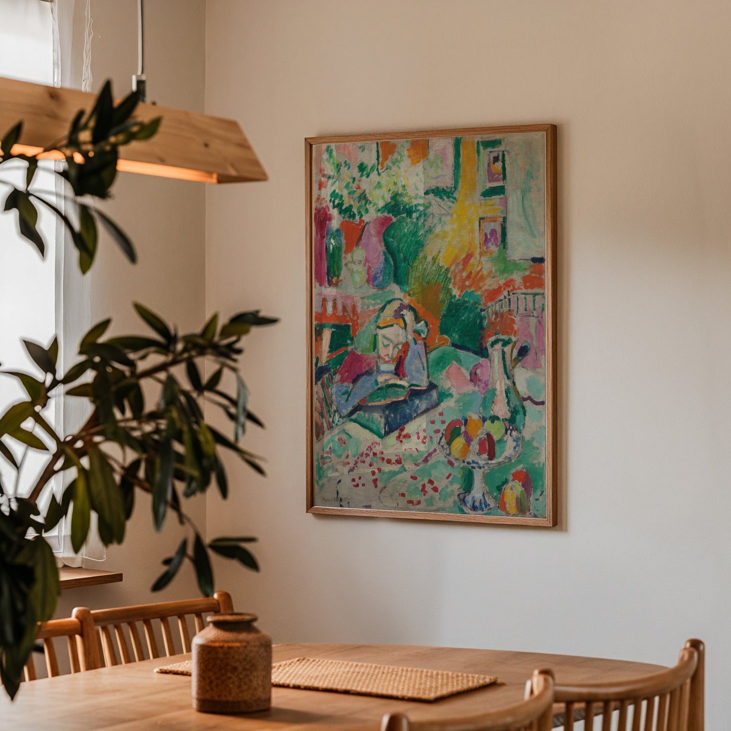 Interior With Young Girl