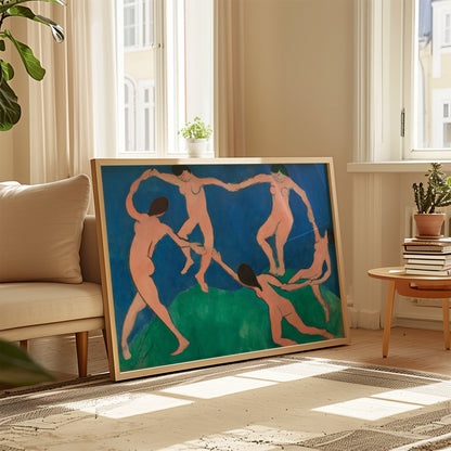 Dance poster by Henri Matisse - Neutral room decor with framed print