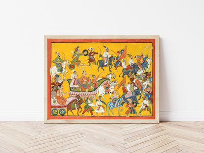 King Dasaratha and Retinue