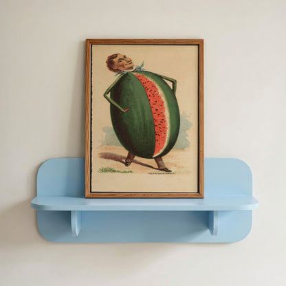 Man’s Head on a Watermelon Body