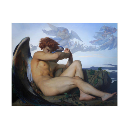 Fallen Angel poster by Alexandre Cabanel  - 11x14 inch print