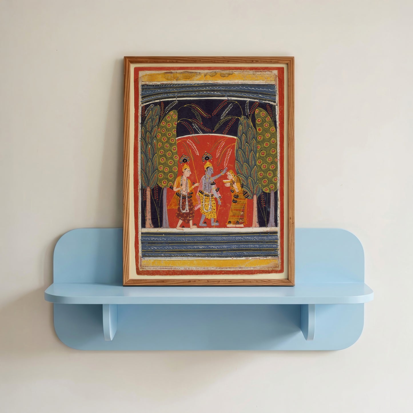 Krishna Making Kubja Beautiful